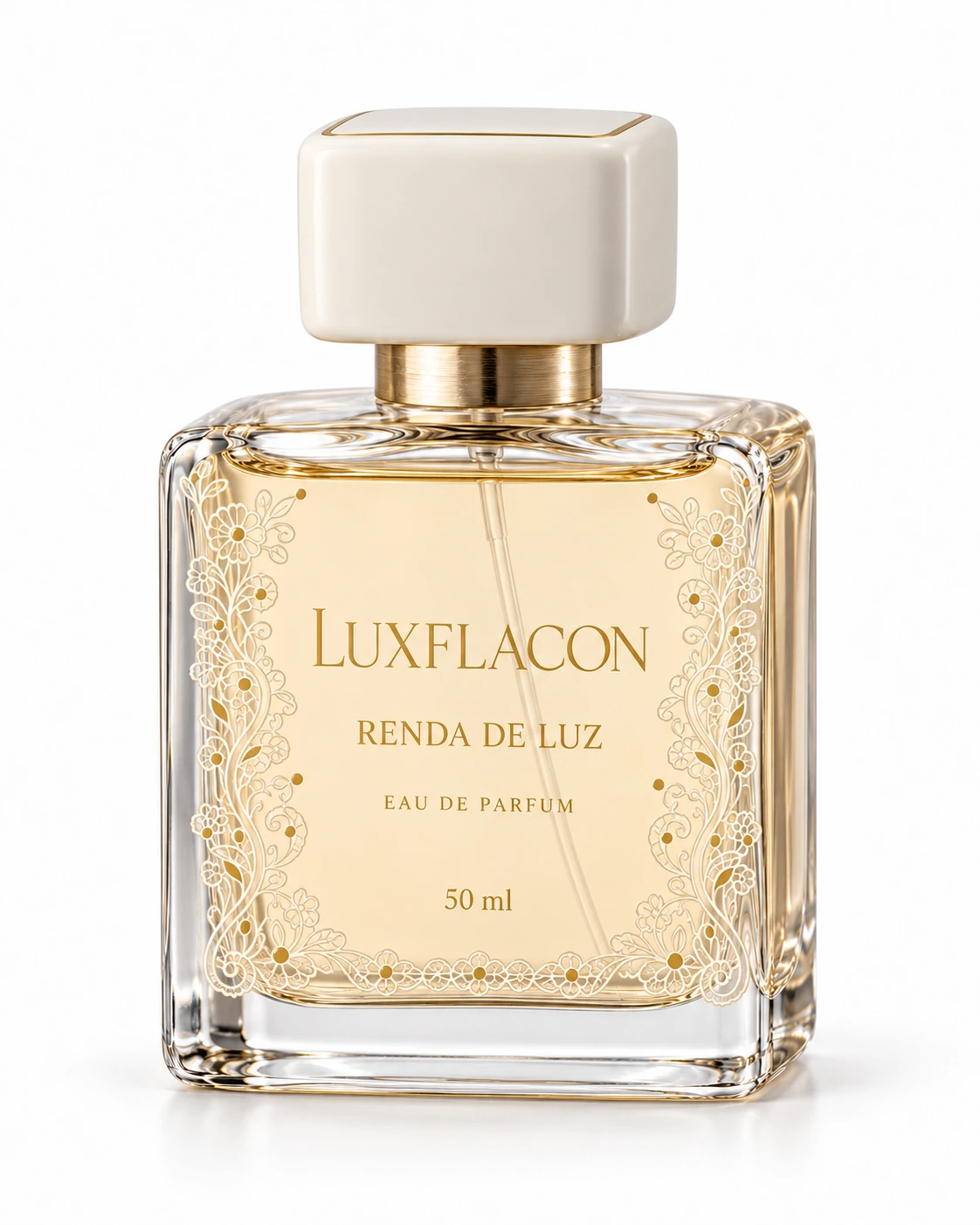 Renda de Luz: Quadrado compacto