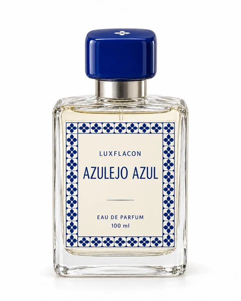 Vista principal de Azulejo Azul