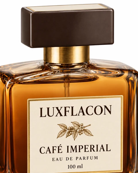 Detalhe do acabamento de Café Imperial