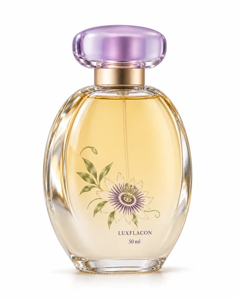 Perfil e verso de Flor de Maracujá