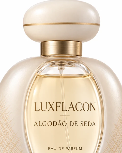Detalhe do acabamento de Algodão de Seda