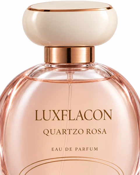 Detalhe do acabamento de Quartzo Rosa