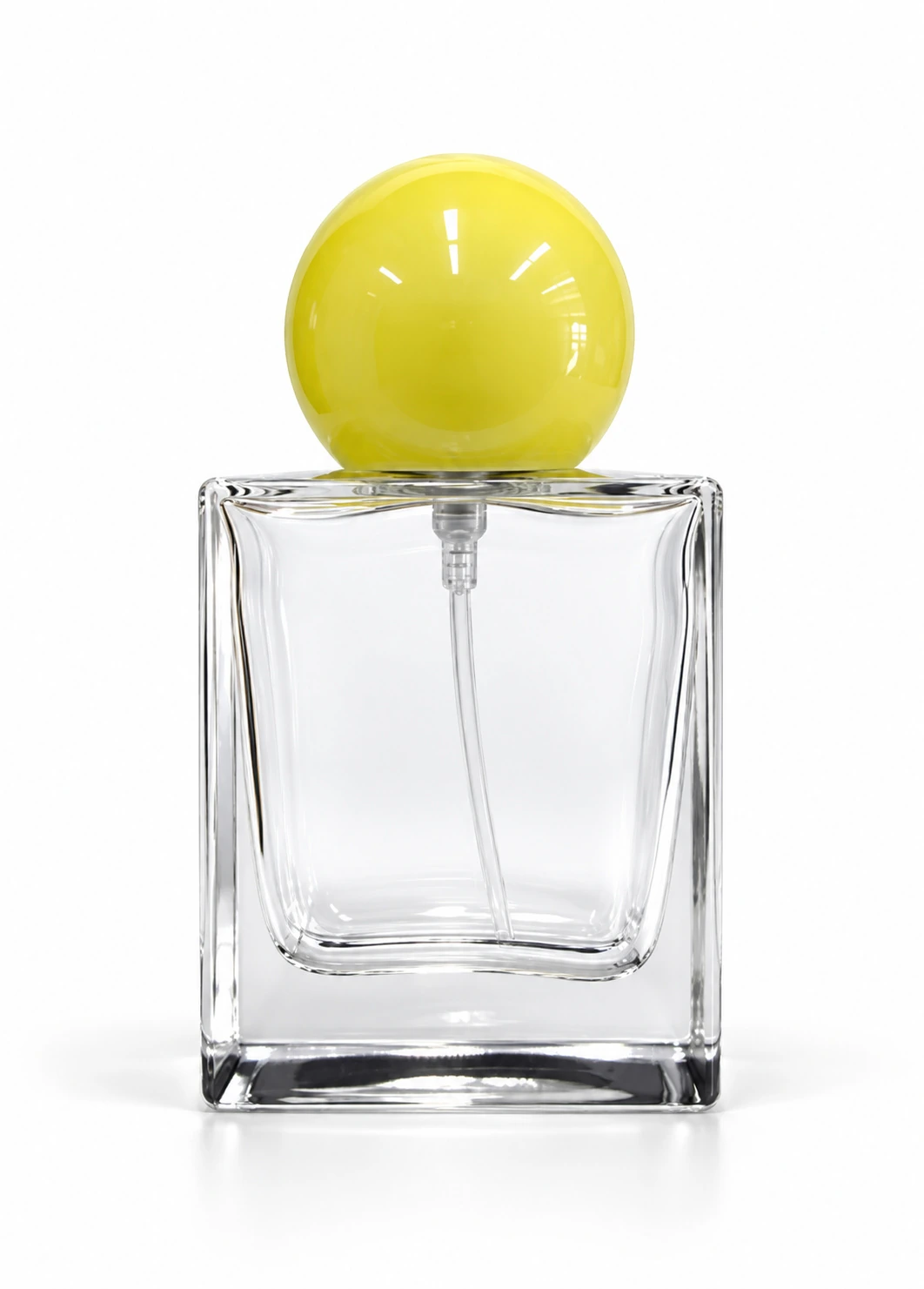 Frascos de vidro transparente sem decoração, referência 26FH-09