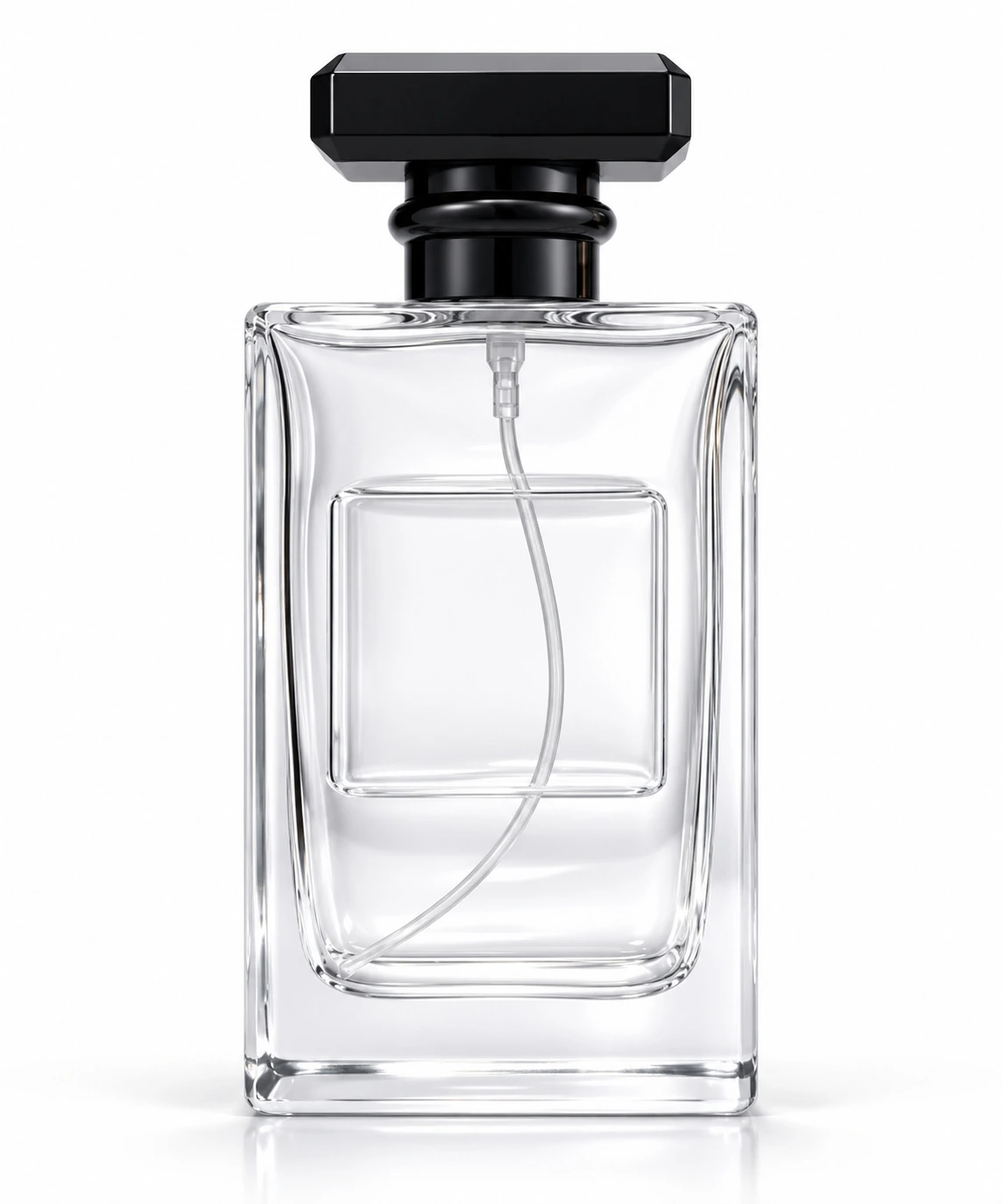 Frascos de vidro transparente sem decoração, referência 26FH-17