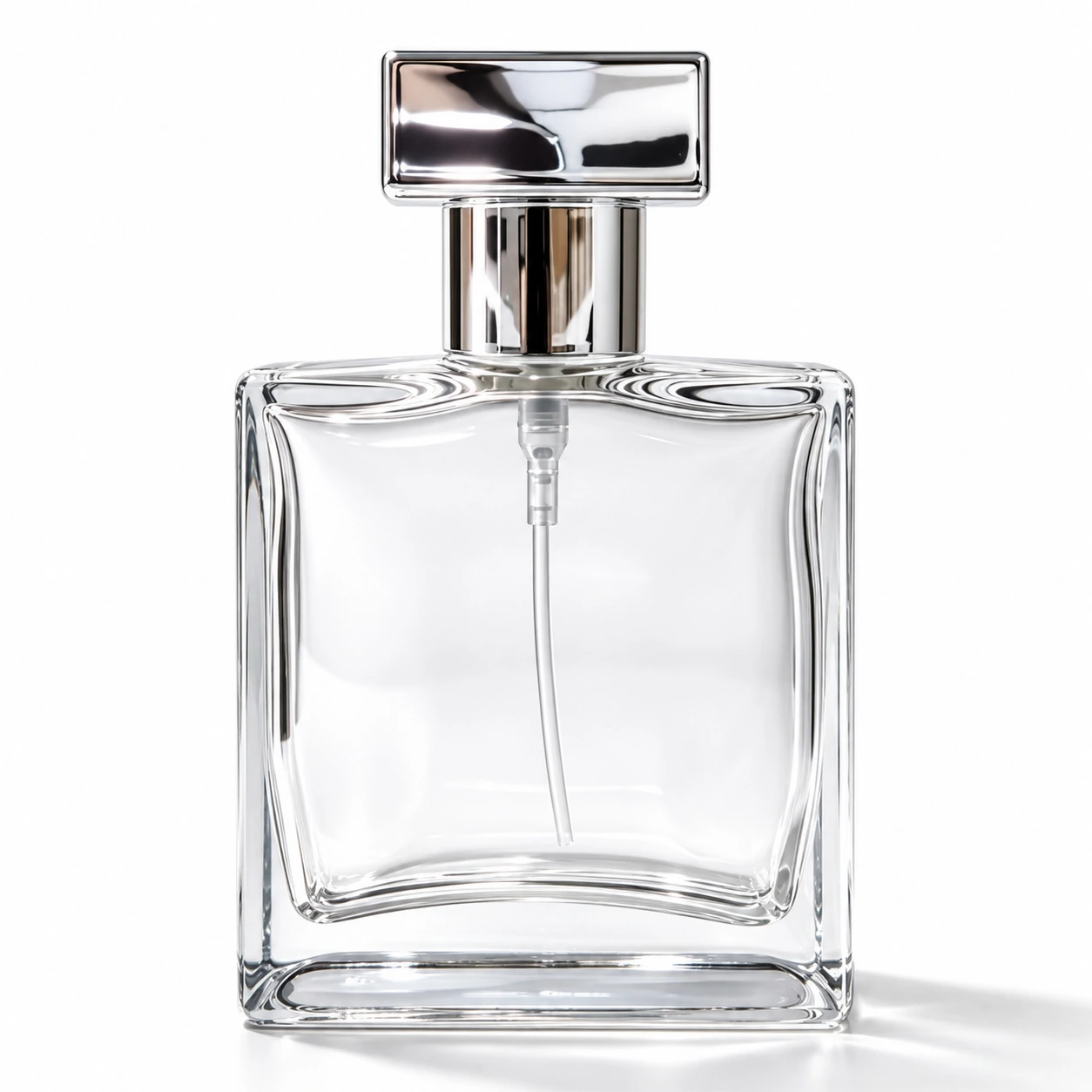 Frascos de vidro transparente sem decoração, referência 26FH-21