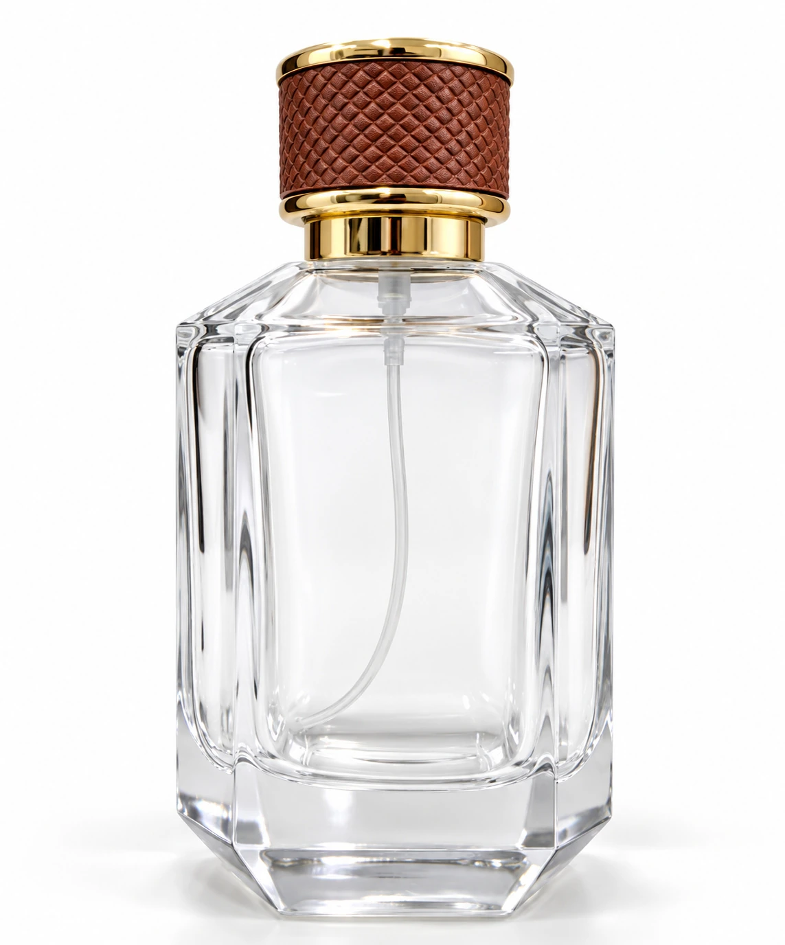 Frascos de vidro transparente sem decoração, referência 26FH-31