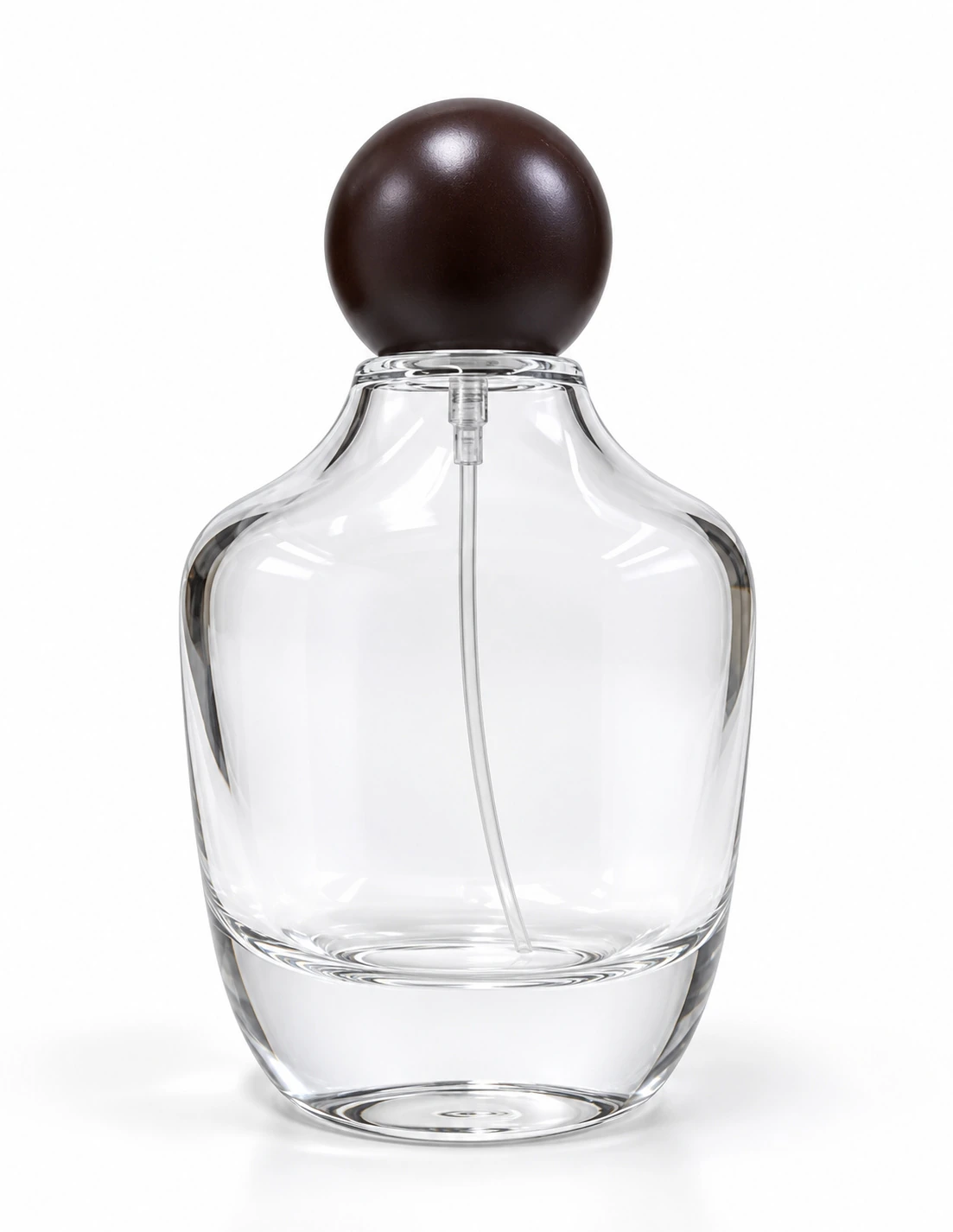 Frascos de vidro transparente sem decoração, referência 26FH-43