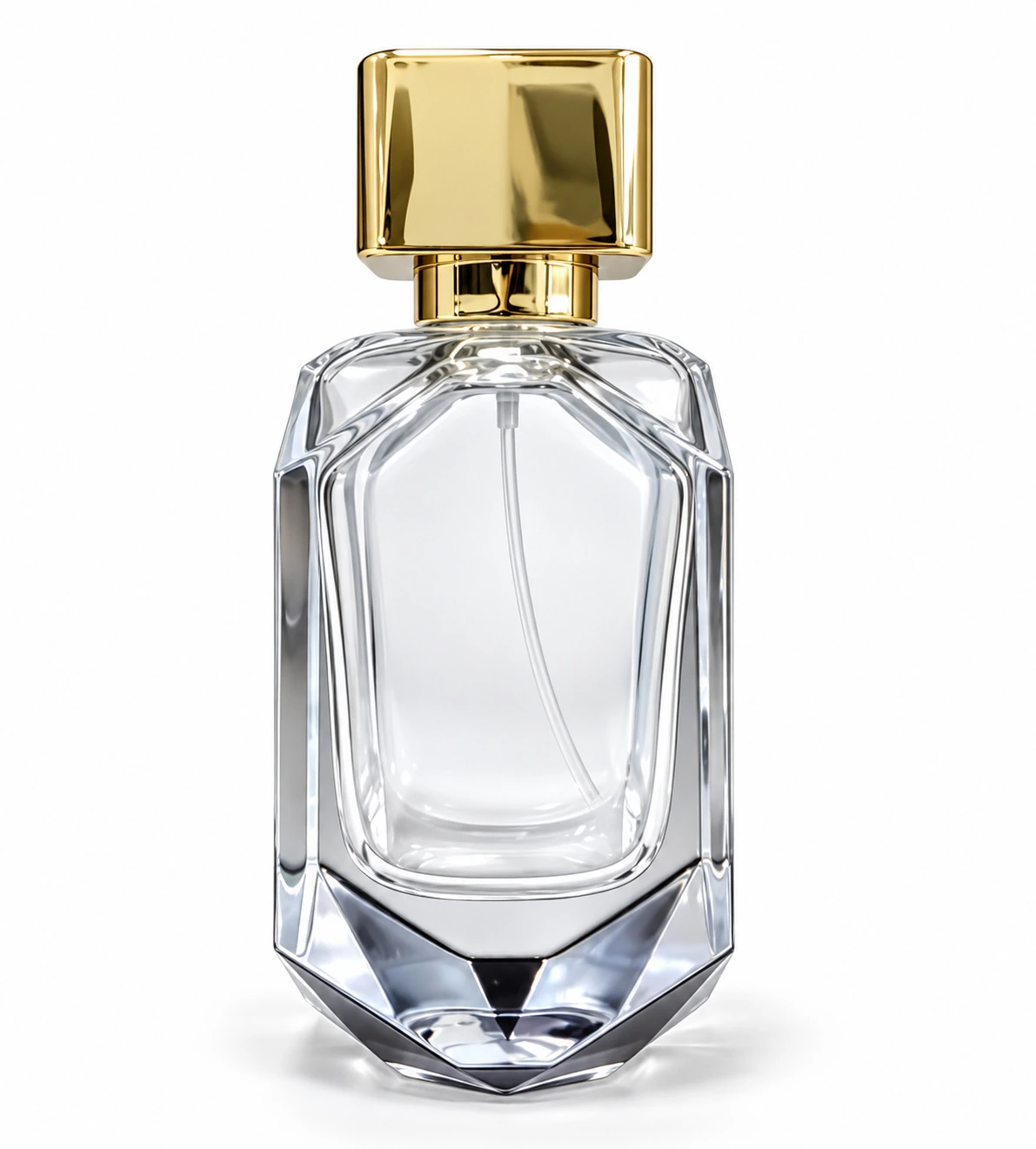 Frascos de vidro transparente sem decoração, referência 26FH-94