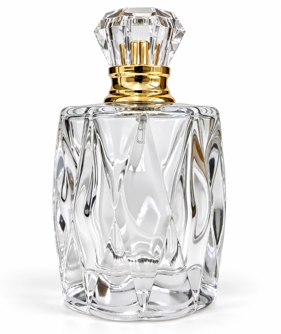 Frascos de vidro transparente sem decoração, referência 26FH-99