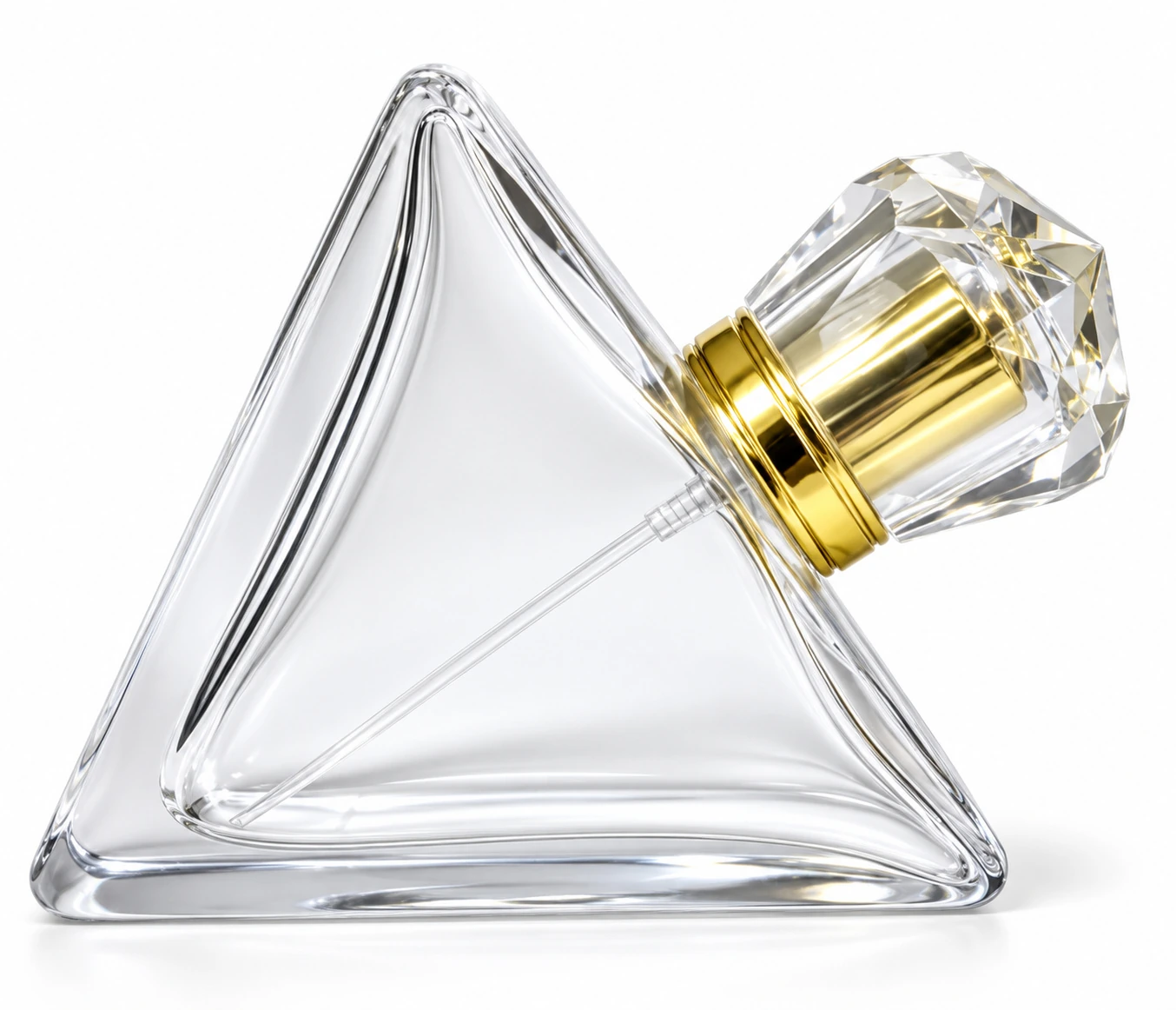 Frascos de vidro transparente sem decoração, referência FH3087