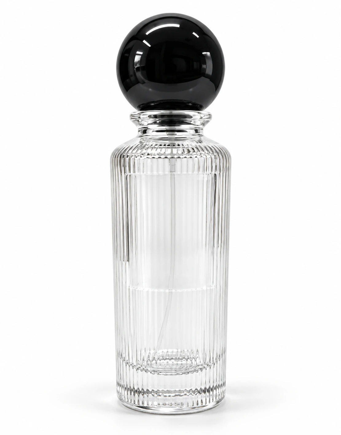 Frascos de vidro transparente sem decoração, referência FHHM57-30