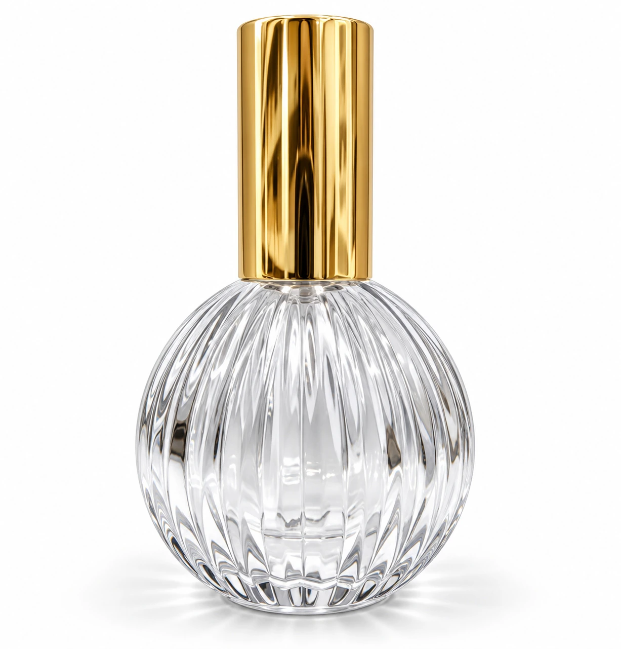 Frascos de vidro transparente sem decoração, referência FHJR0046