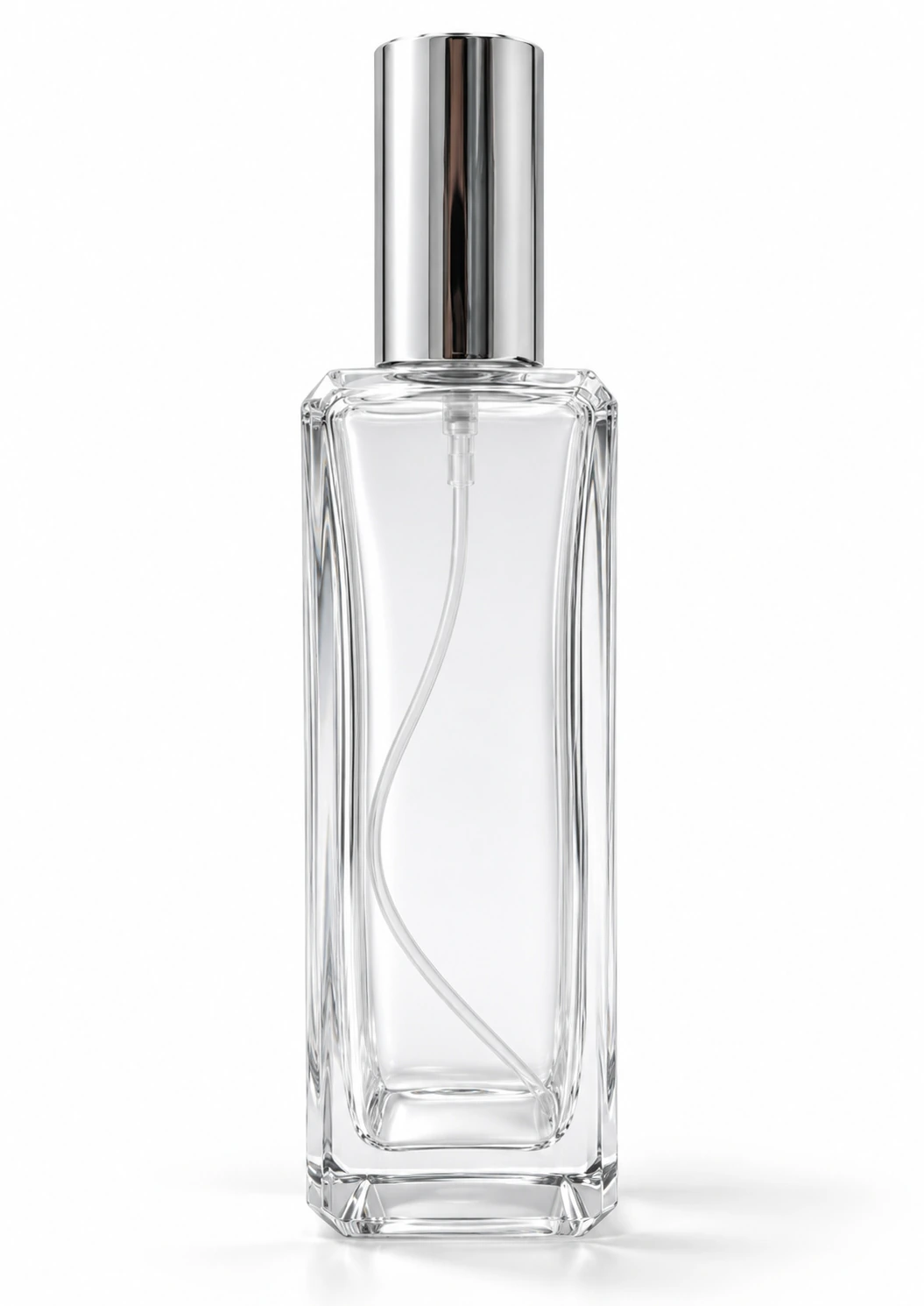 Frascos de vidro transparente sem decoração, referência FHJRB200