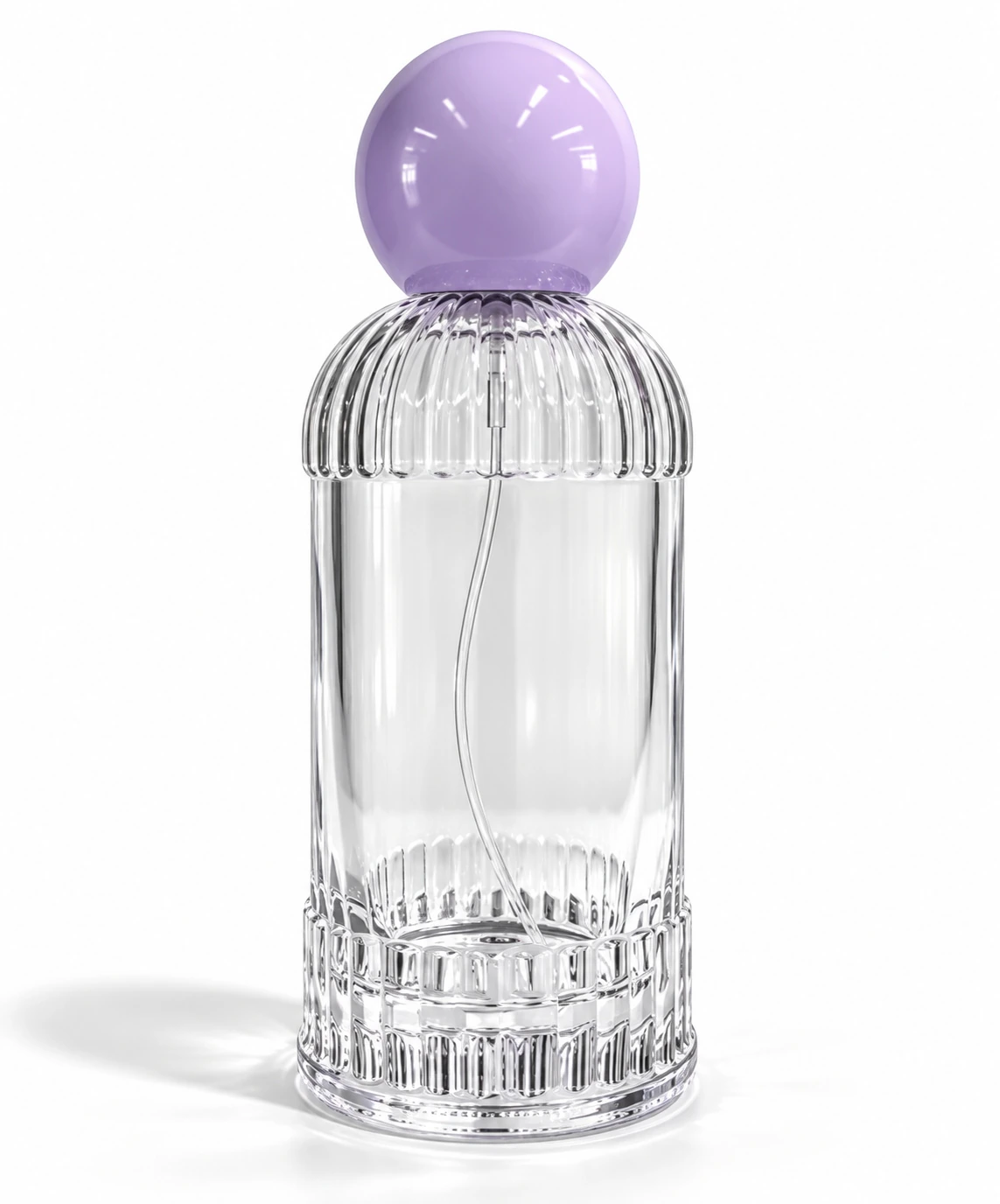 Frascos de vidro transparente sem decoração, referência FHJRF753