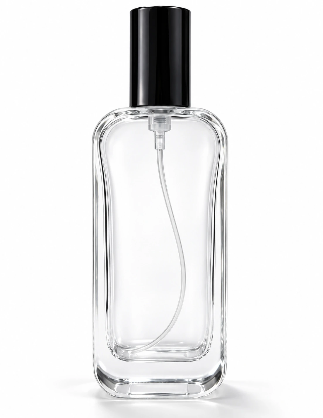 Frascos de vidro transparente sem decoração, referência FHJRW5643