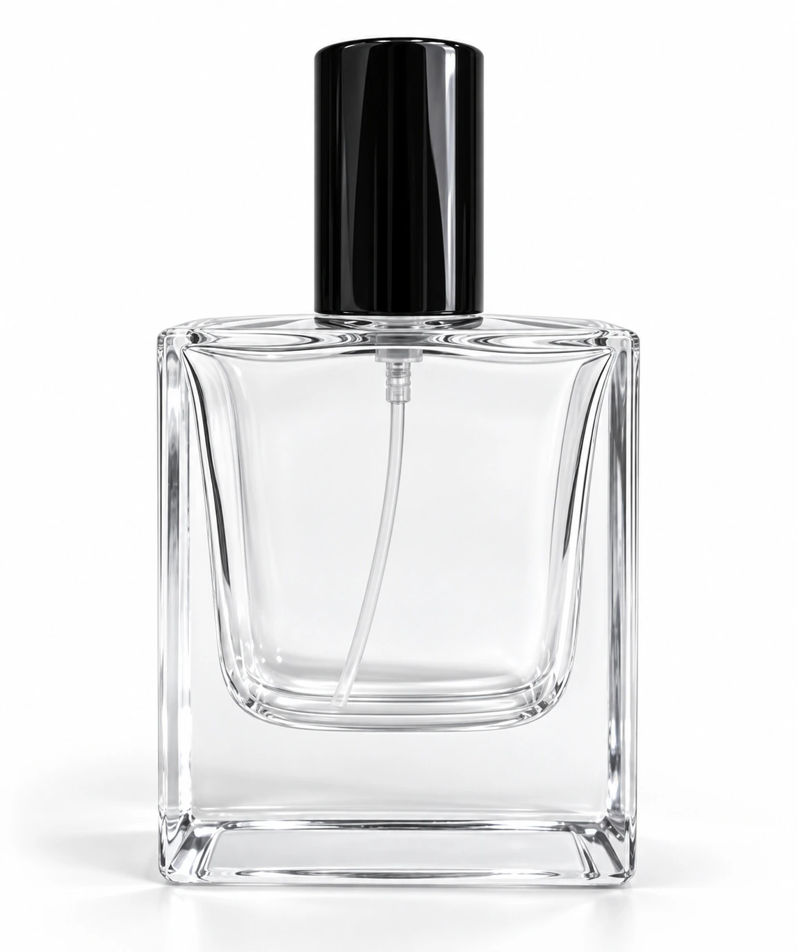 Frascos de vidro transparente sem decoração, referência FHJRW5708