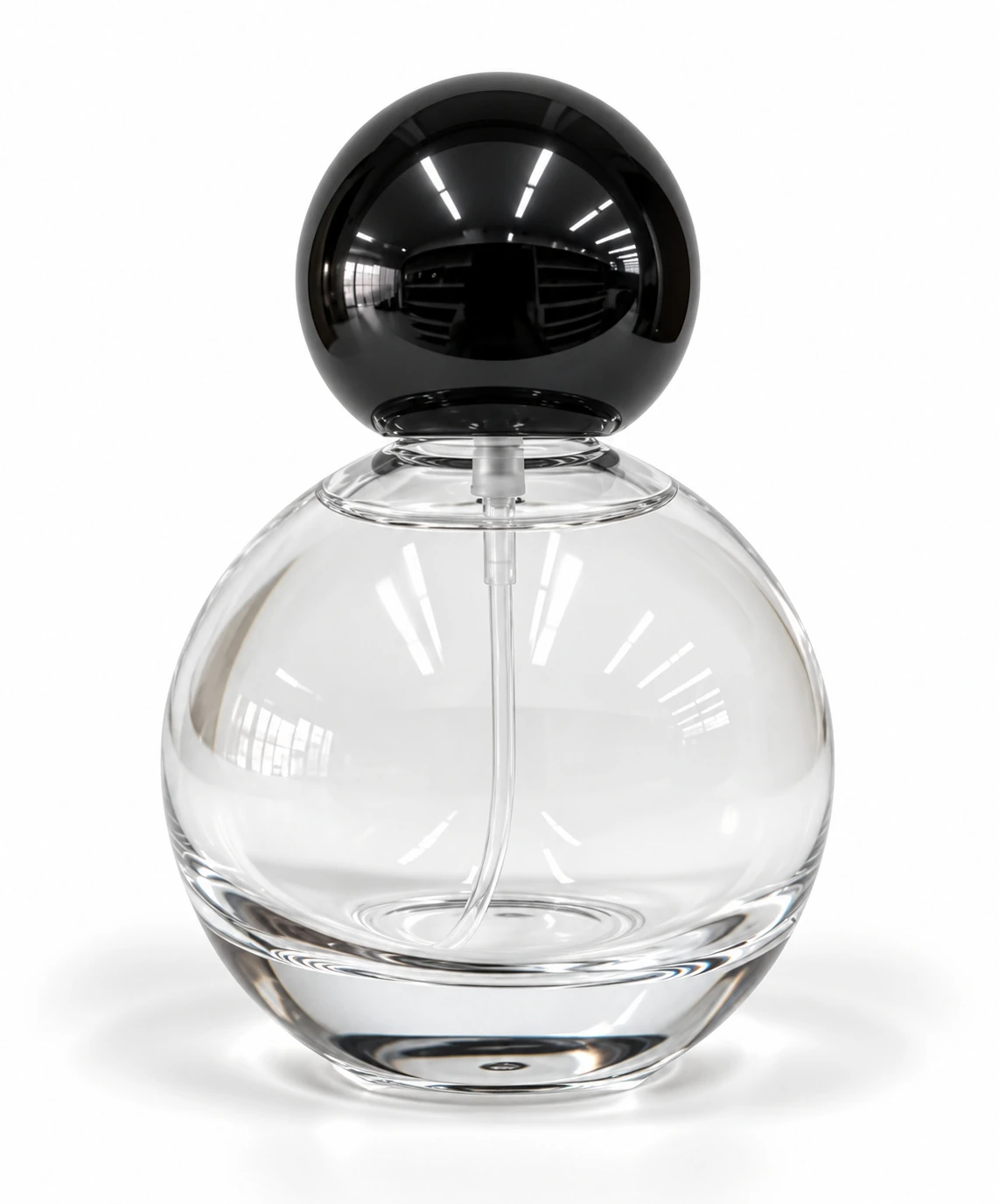 Frascos de vidro transparente sem decoração, referência FHJRW7025