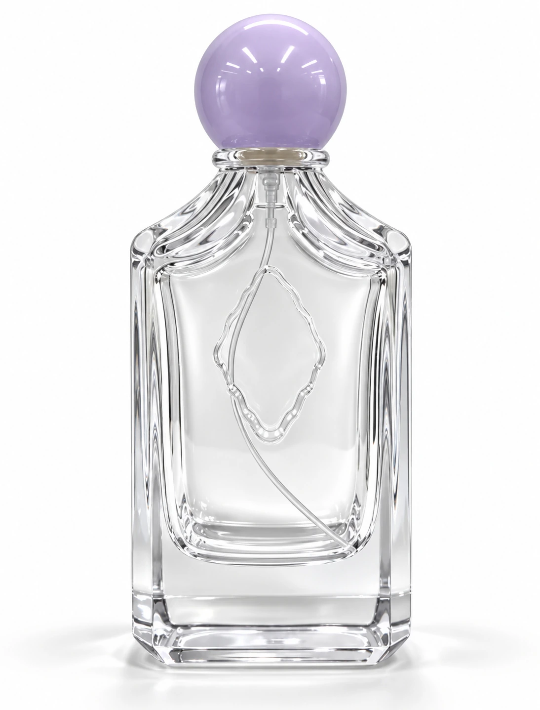 Frascos de vidro transparente sem decoração, referência FHJSTL99
