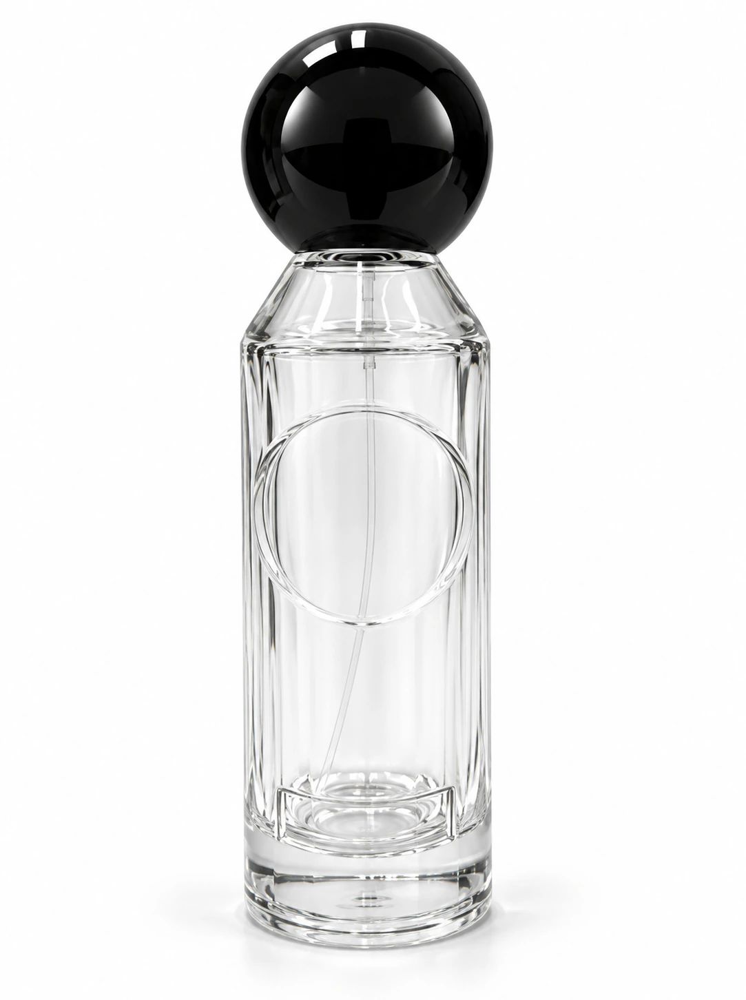 Frascos de vidro transparente sem decoração, referência FHW-10176