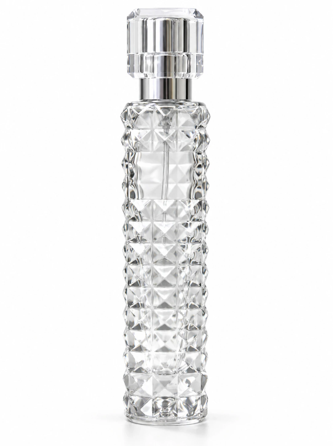 Frascos de vidro transparente sem decoração, referência FHXC221
