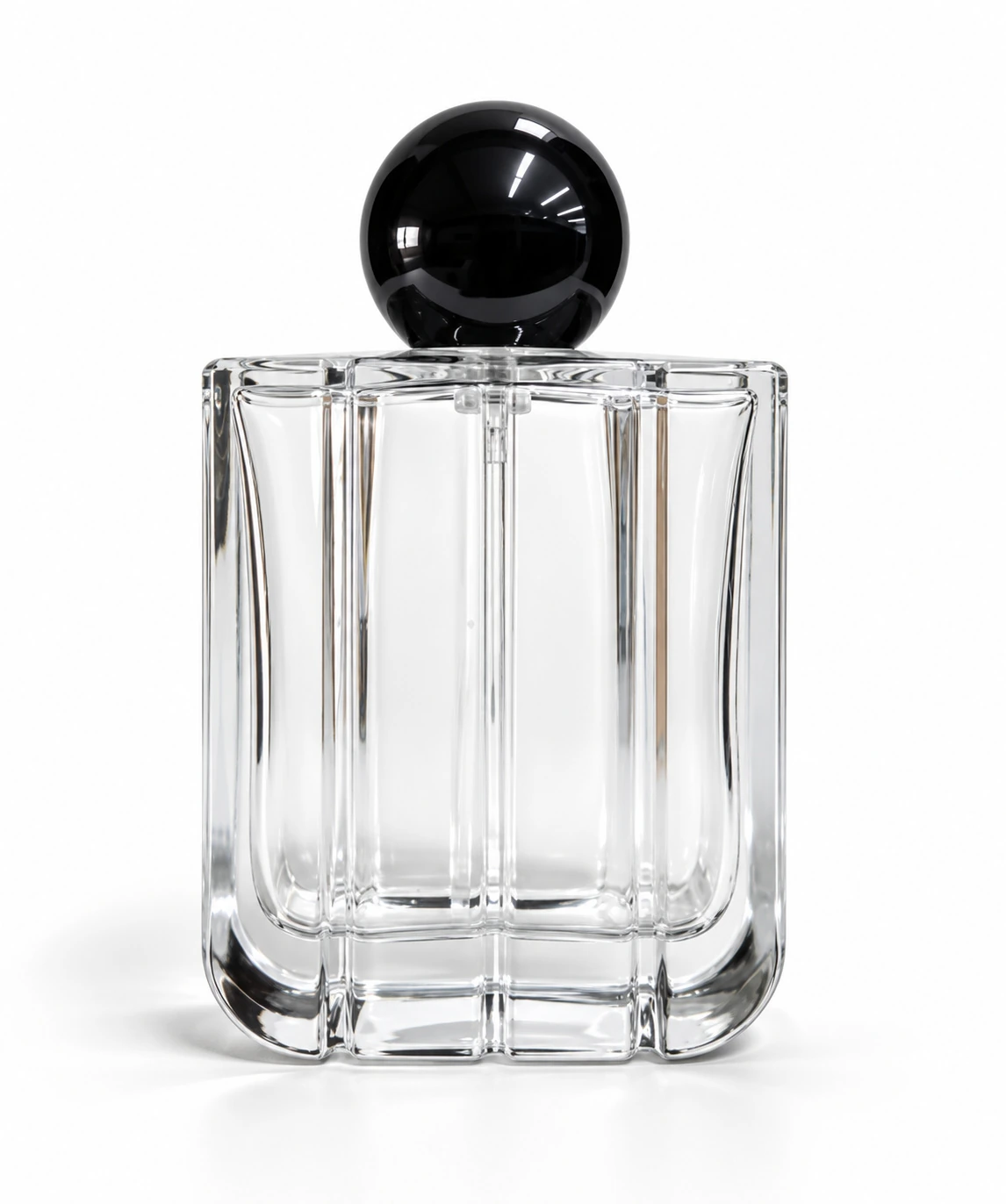Frascos de vidro transparente sem decoração, referência FHXG001