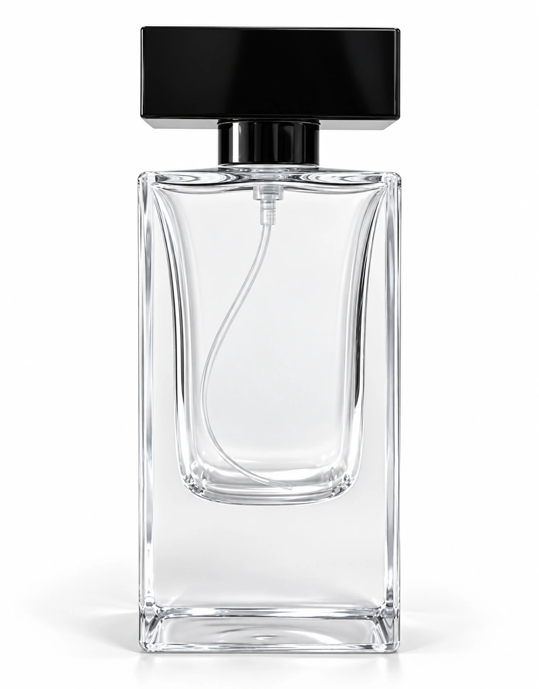 Frascos de vidro transparente sem decoração, referência FHXL002