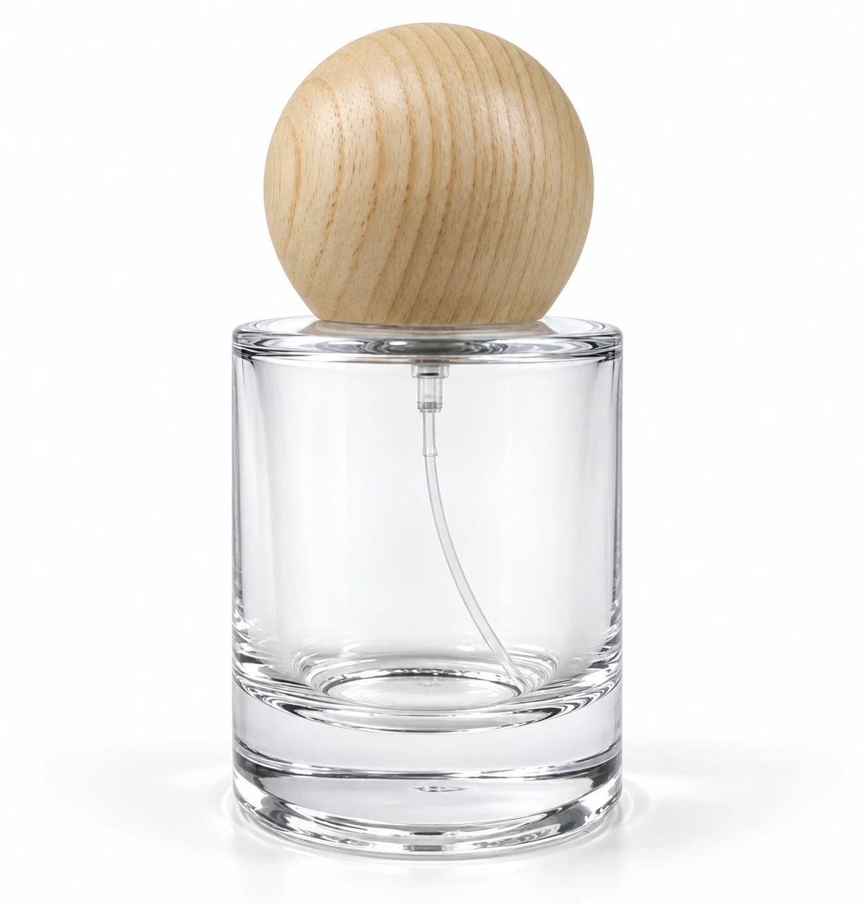Frascos de vidro transparente sem decoração, referência FHXSWY-510