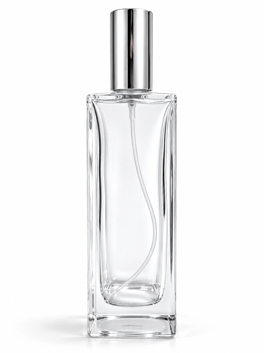 Frascos de vidro transparente sem decoração, referência FHZLX-119