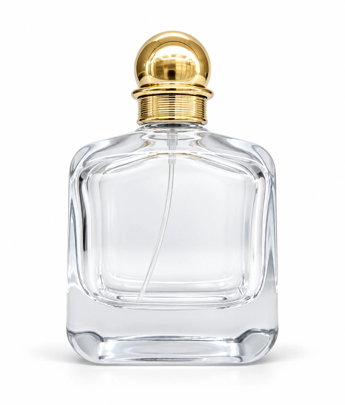Frascos de vidro transparente sem decoração, referência HY-M-1001