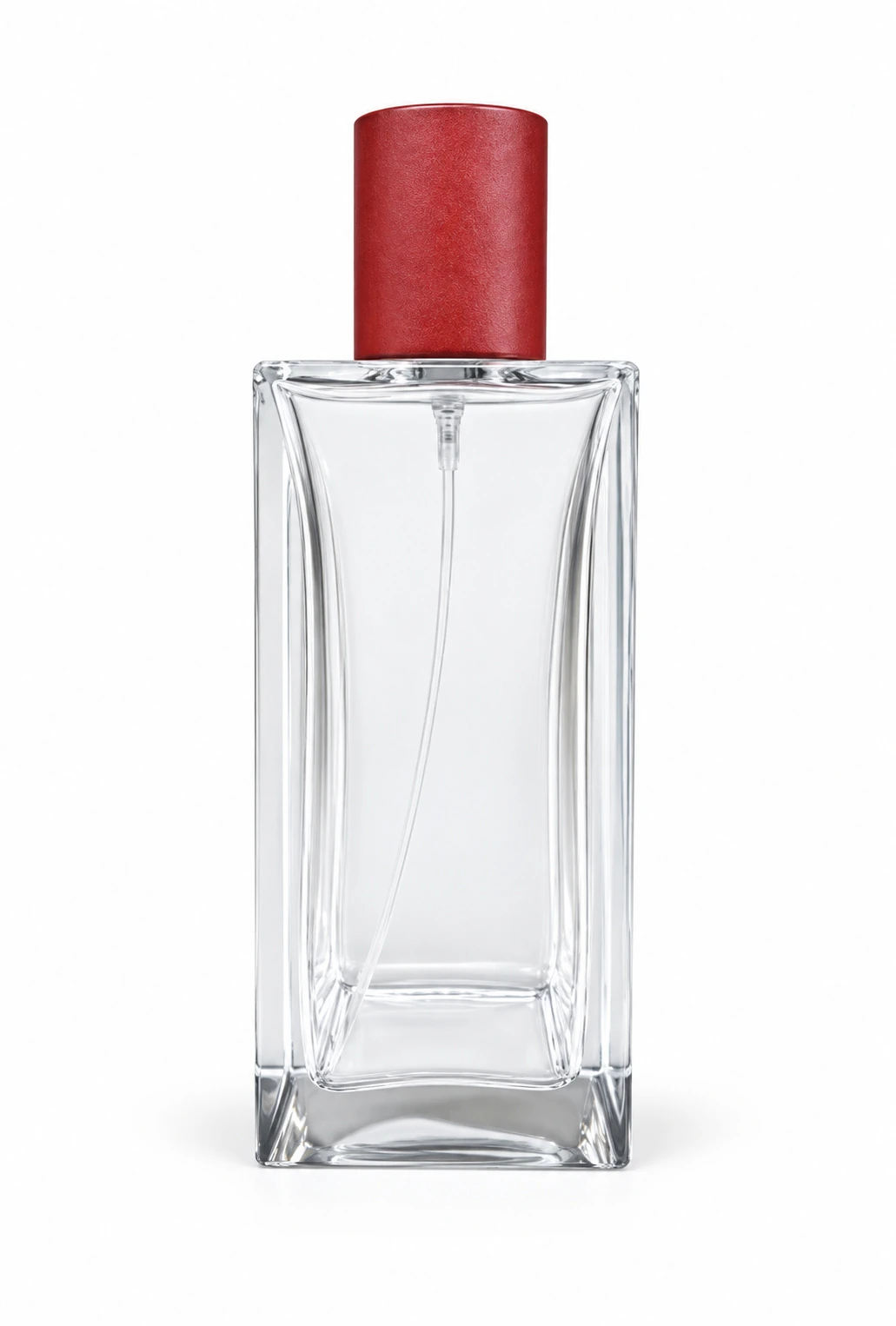 Frascos de vidro transparente sem decoração, referência LF-46