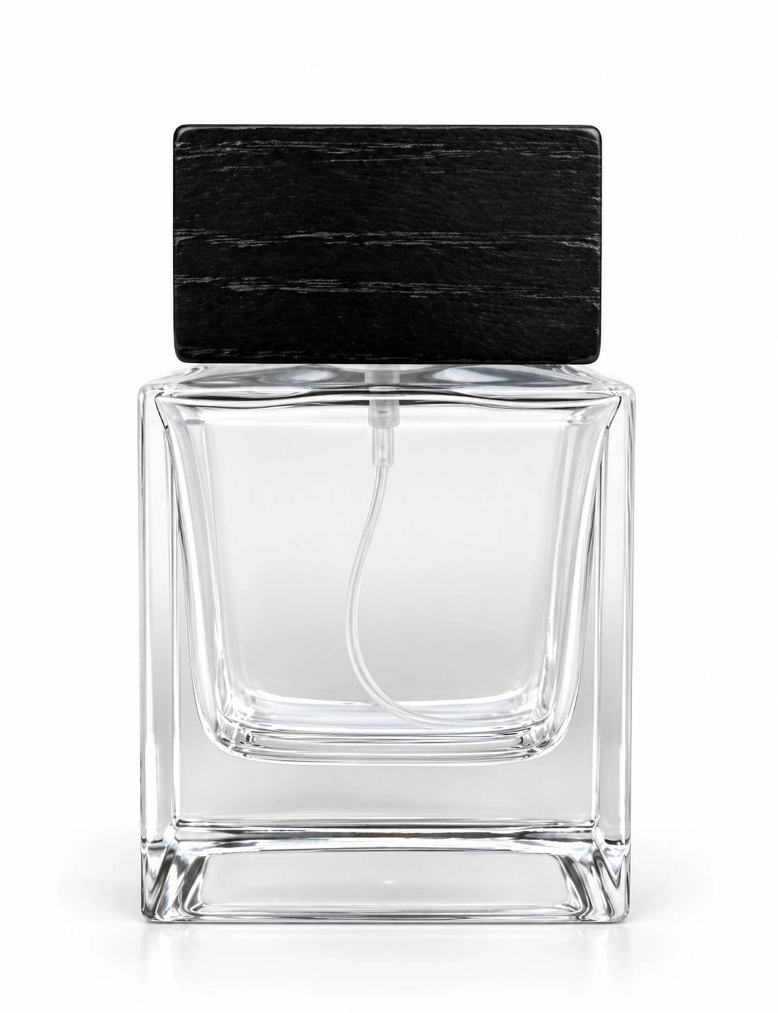 Frascos de vidro transparente sem decoração, referência LF-5