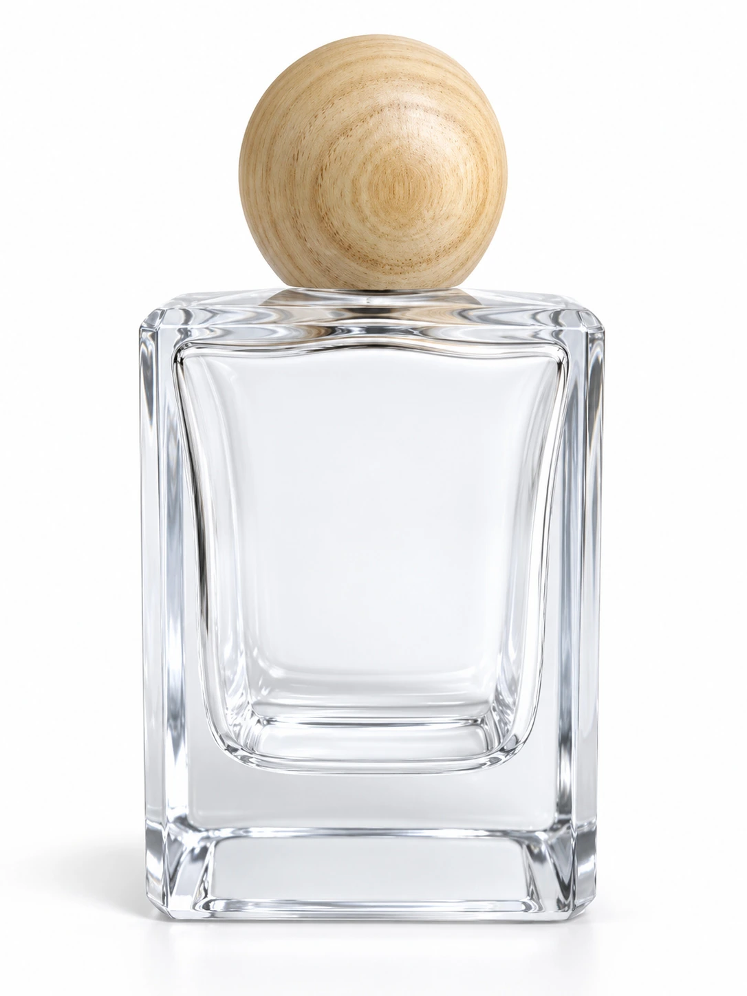 Frascos de vidro transparente sem decoração, referência LF2038-100