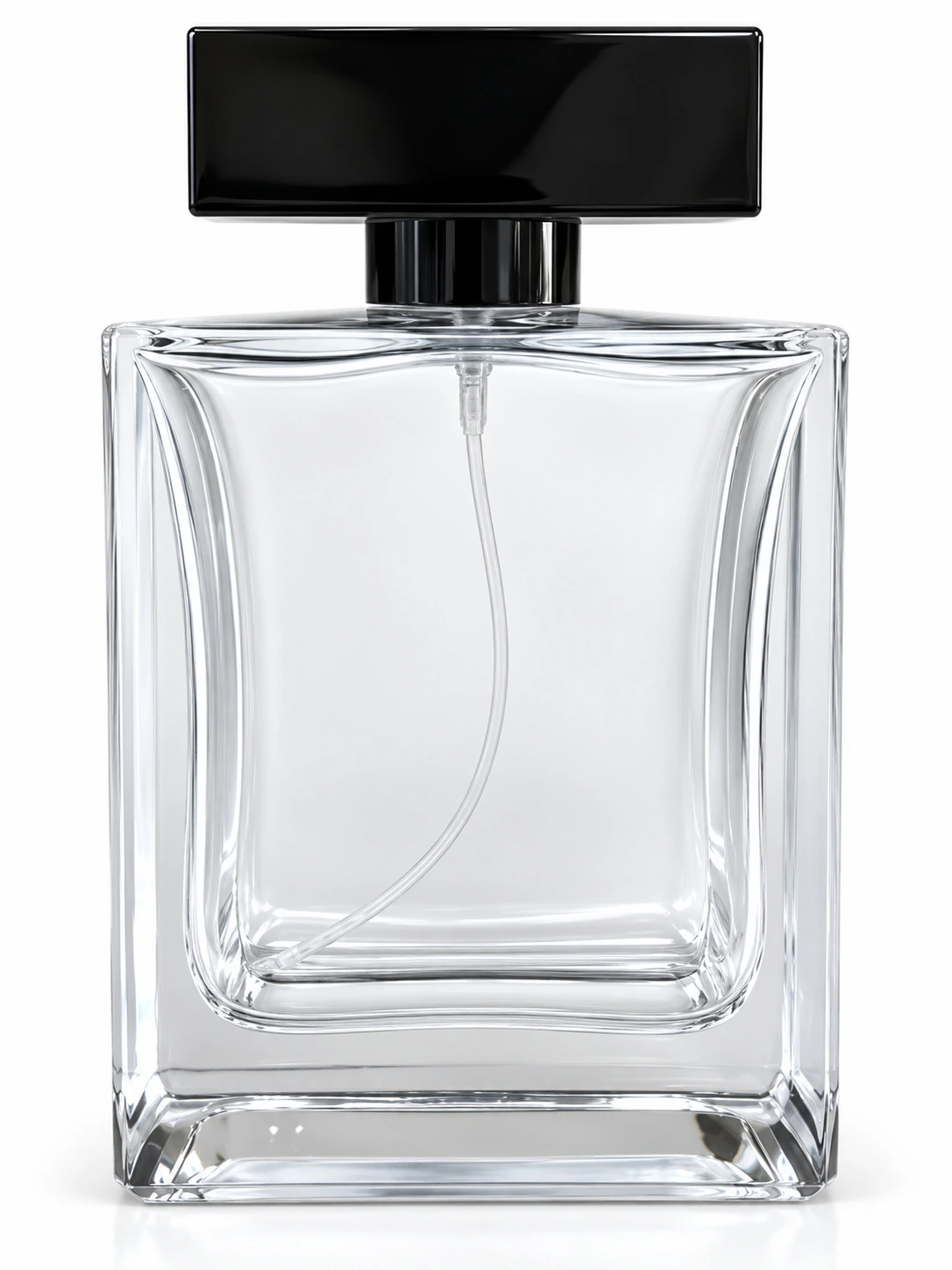 Frascos de vidro transparente sem decoração, referência LF2039-100