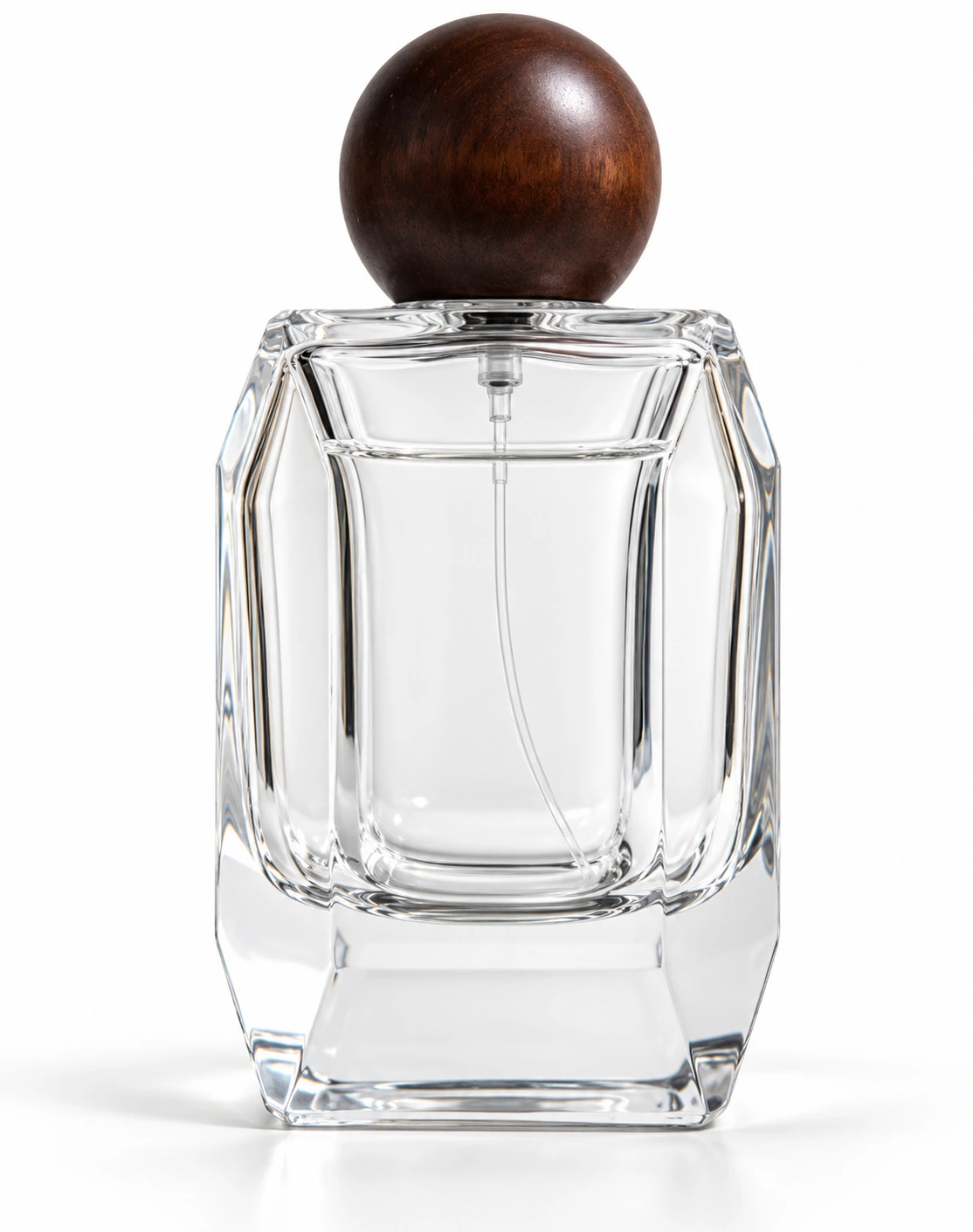 Frascos de vidro transparente sem decoração, referência LF2041-100